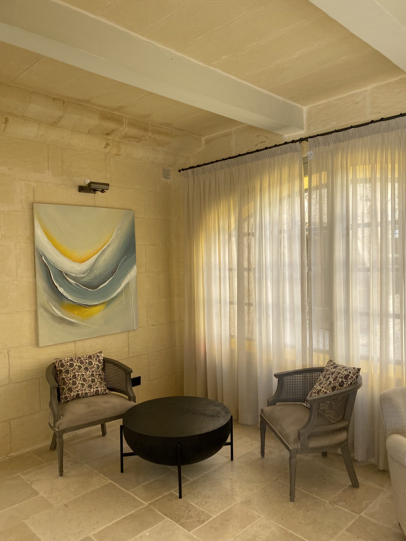 Each session is individual, with a doctor and a nurse beside you throughout.
